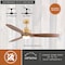 Vaxcel Curtiss Satin Brass Mid-Century Modern MCM Wood Propeller Ceiling Fan with LED Light Kit and Remote F0097 - alternate 7